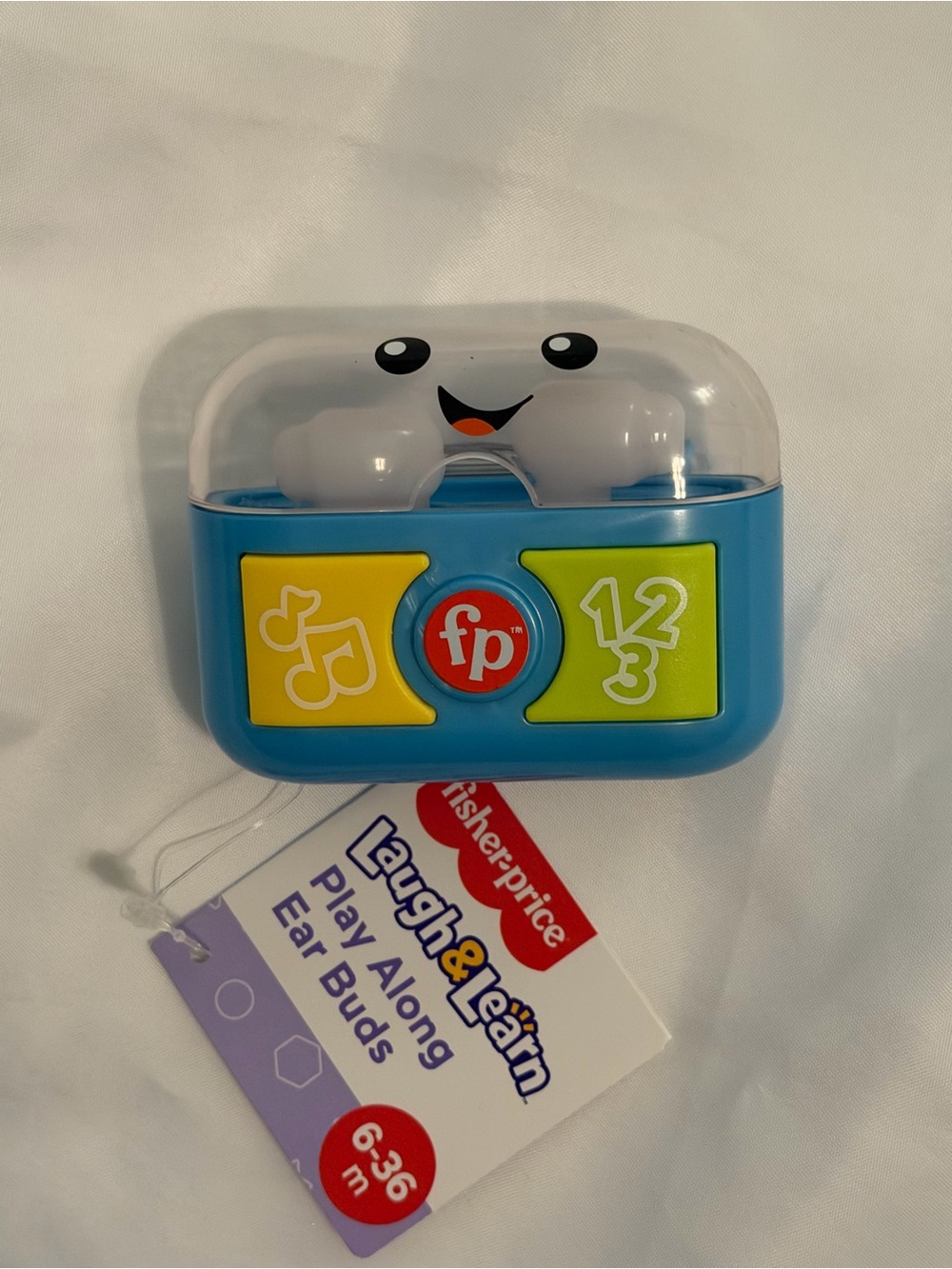 Play Along Ear Buds Fisher Price toy 6-36 mo